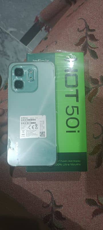 Infinix hot 50i for sale 6+6/128 1