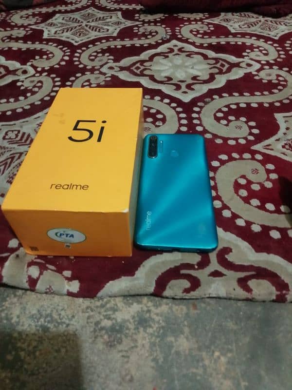 Realme 5i with box 3