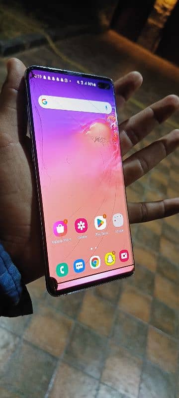 Samsung S10 Plus non PTA 8GB / 128GB For Sale 1