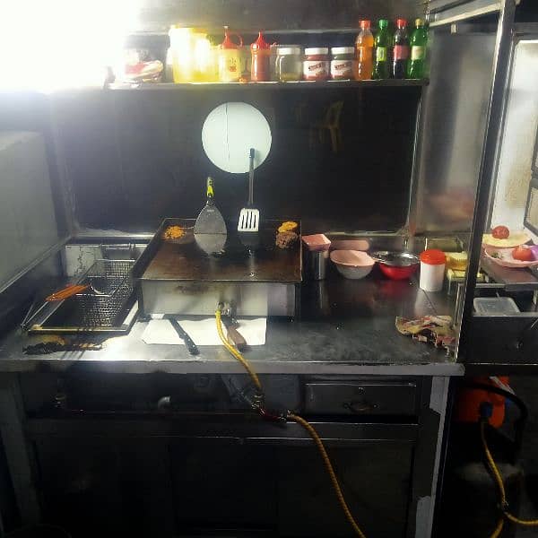 chips fryer shawarma heater burger hot plate only 3 months use 0