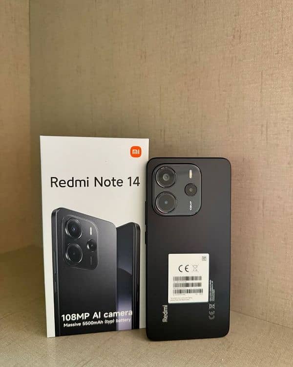 Redmi Note 14 4G  8+8 (16 GB 128 GB Rom 10/10 1