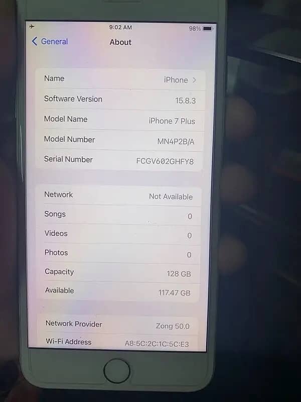 Apple Iphone 7 Plus 128 Gb PTA APPROVED 1