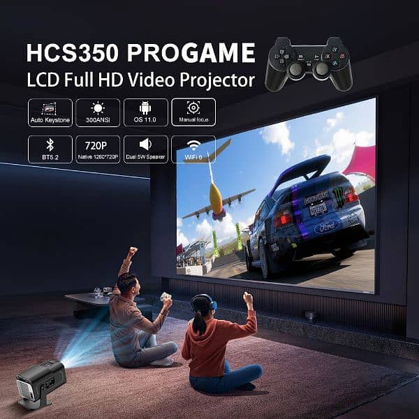 HCS350 Max – The Ultimate Gaming & Home Theater Projector! 2