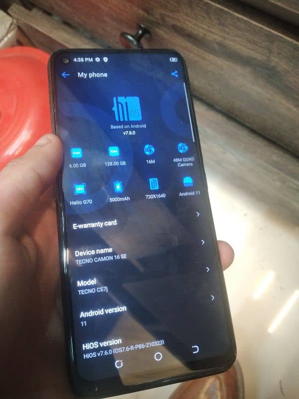 tecno camon 16 se 6 128 0