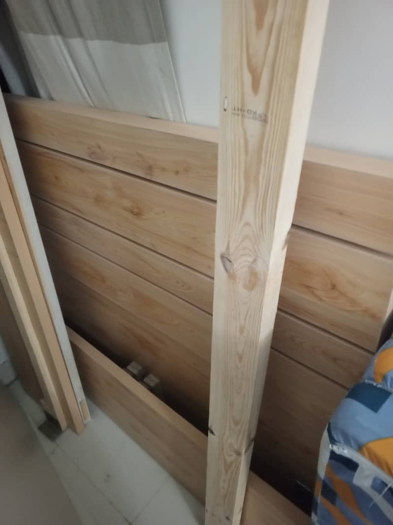 Single brand new bed without mattress 3