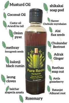 Herbal hair oil