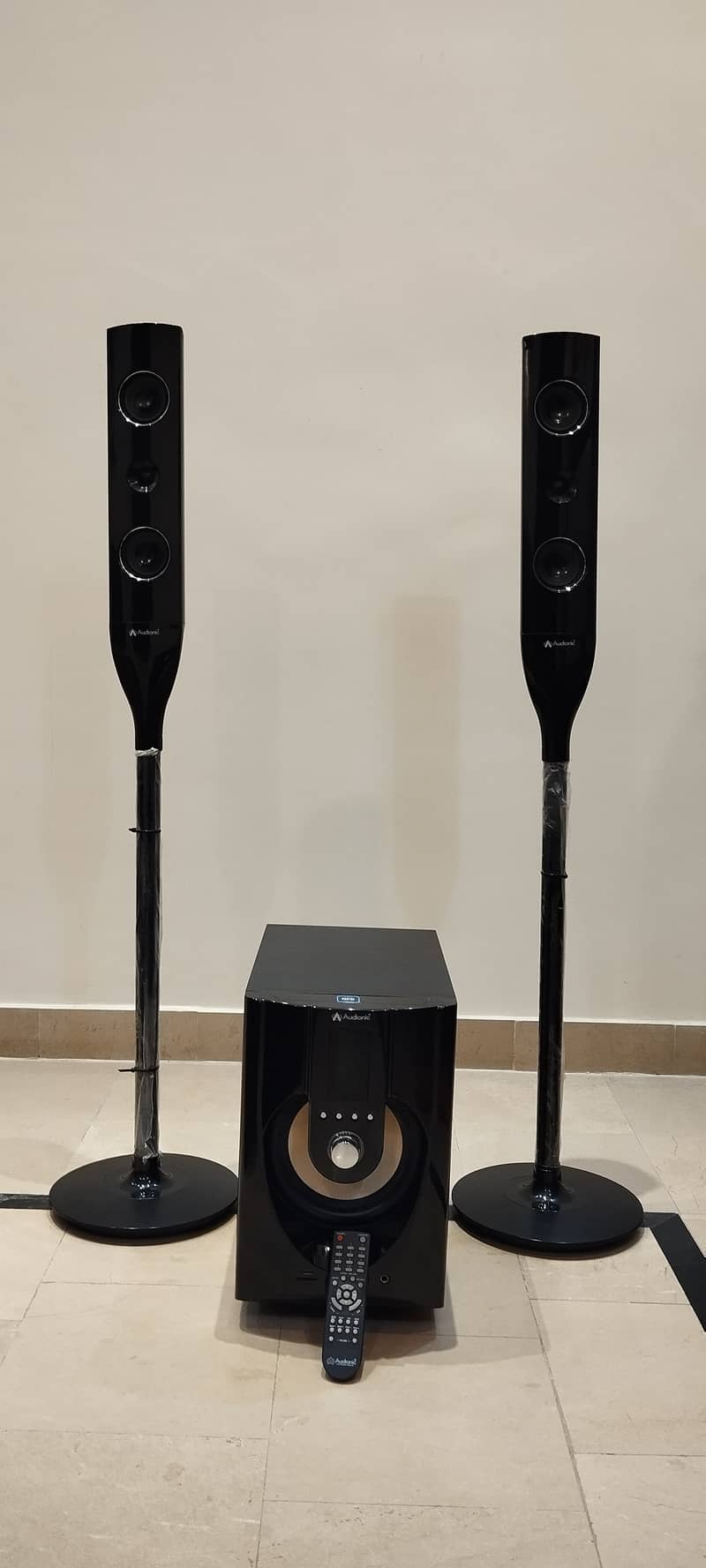 Audionic RB-95 2.1 Channel Multimedia Speakers with subwoofer 0