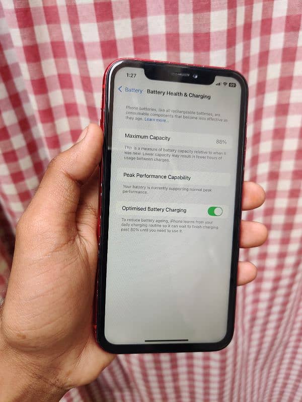 Iphone Xr (64) PTA official approved Exchange Possible 8