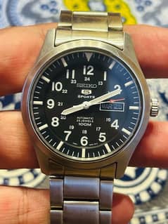 Seiko watch 5 support 100M Japan Automatic 23jewels