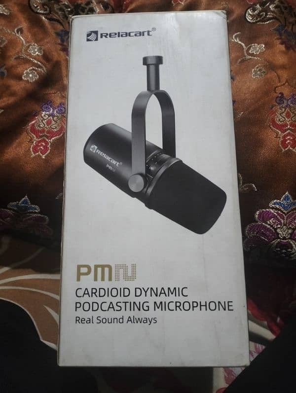 Realcart PM2 Cardioid dynamic Podcasting microphone 0