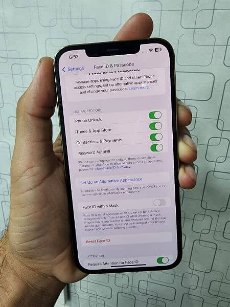 Iphone 12 Pro Max 128GB Full sim time 8