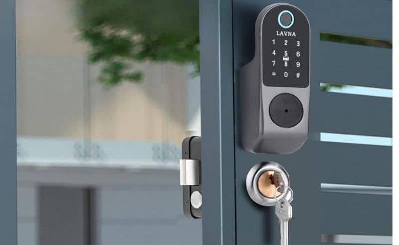 finger print door lock 0