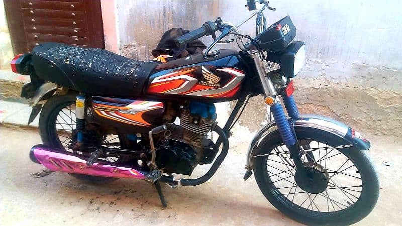 HONDA125 Model 1998 Number Ha new Jase ha urgent sell 1