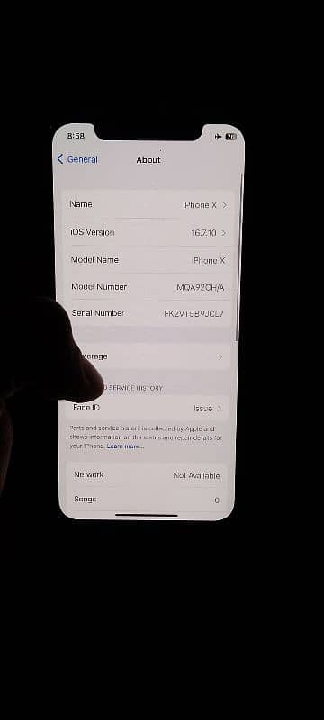 iPhone X Non Pta 256Gb 4