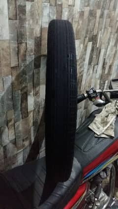 Honda 125 front tyre diamond extreme