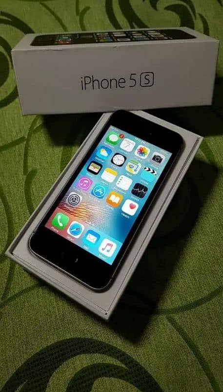 iPhone 5s 64GB official PTA Approved WhatsApp No 03267483089 1