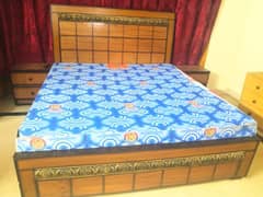 Wooden King Size Bed Almost New Available for Sale. E-11 Islamabad