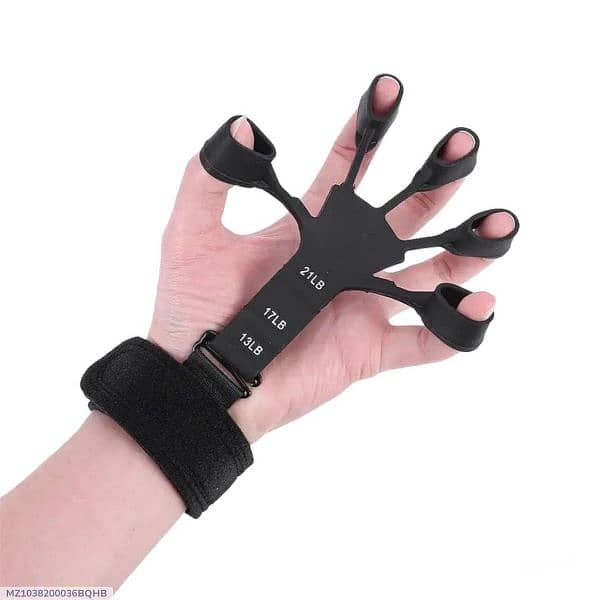 Adjustable Finger Gripper - 1 Pc Non-Slip Grip Strength Trainer 0