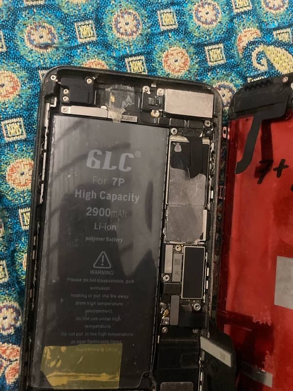 IPHONE 7 PLUS 128gb NON PTA PARTS BOARD AND BACK CEMERA 3