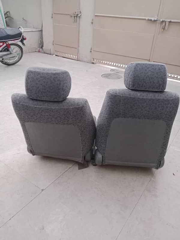 Toyota Corolla and Indus Corolla seats and Corolla 2 6