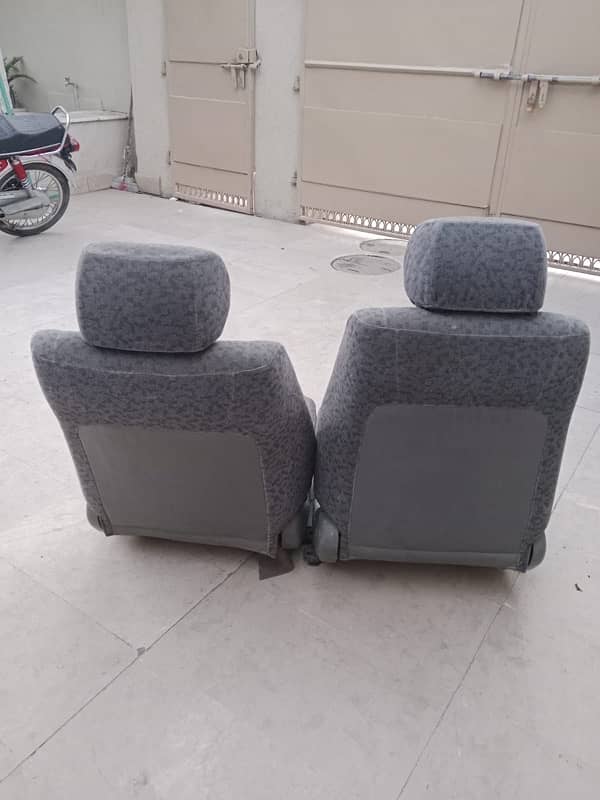 Toyota Corolla and Indus Corolla seats and Corolla 2 11