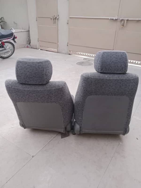 Toyota Corolla and Indus Corolla seats and Corolla 2 13