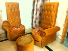 Sofa Chairs Diff Styles Available for Sale. E-11 Islamabad