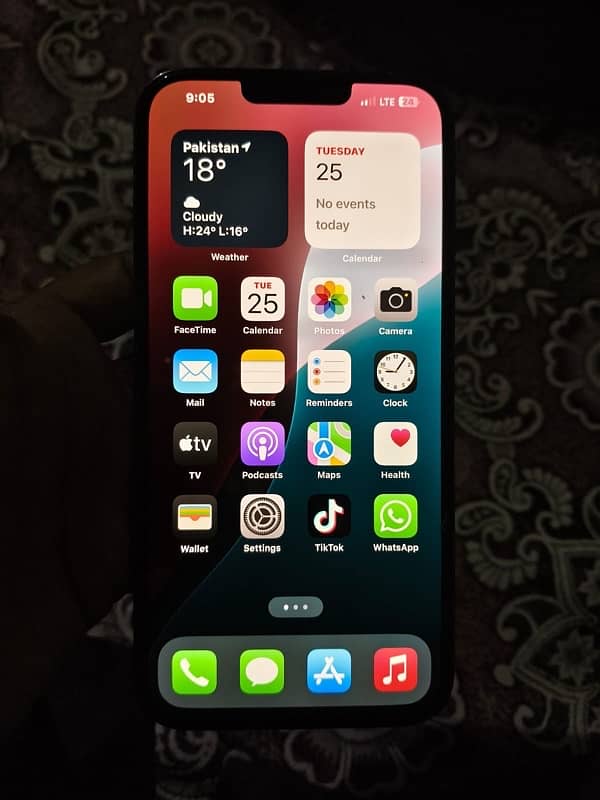 iPhone 13pro max 256gb pta approved 0