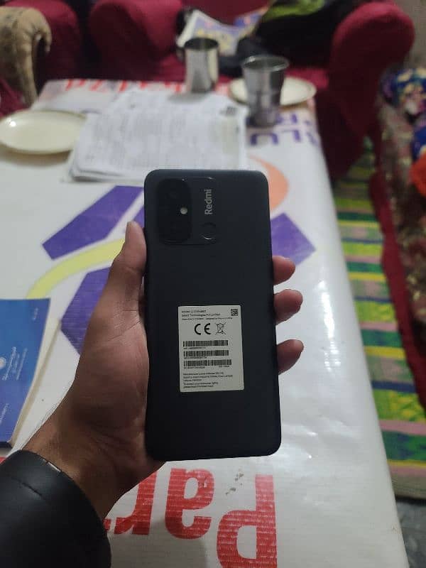 redmi 12c 4 128 10 10 phone with box and charger pta approved 4