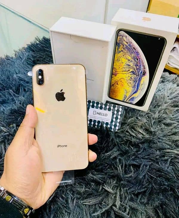 Apple Iphone XS Max 512 GB PTA Approd Whatsapp (0333-5449510) 1