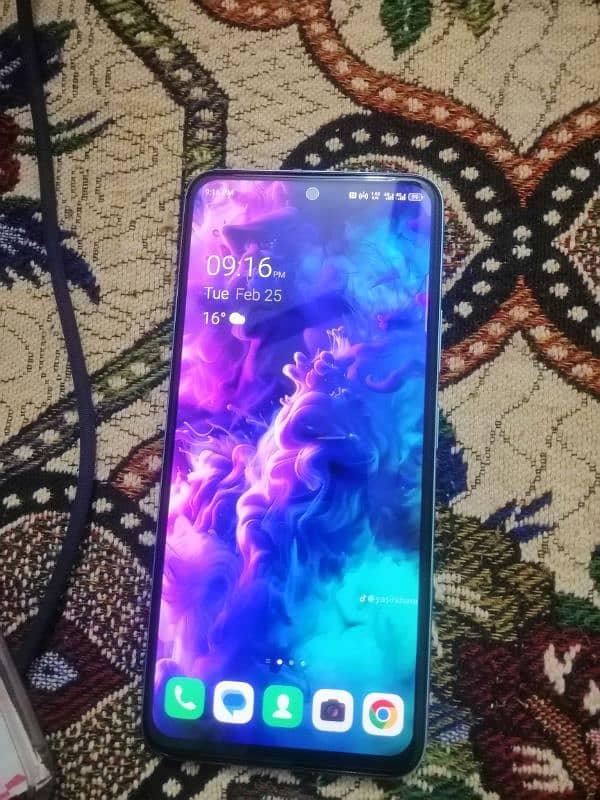 Infinix hot 50 pro 8/128 dual speaker 120 hrz refresh rate 3