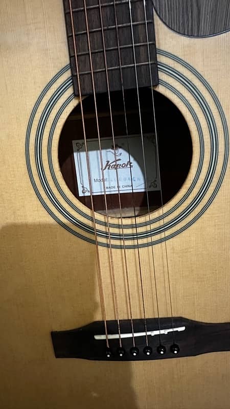 Selling my New Acoustic Guitar Full Size New Condition 4