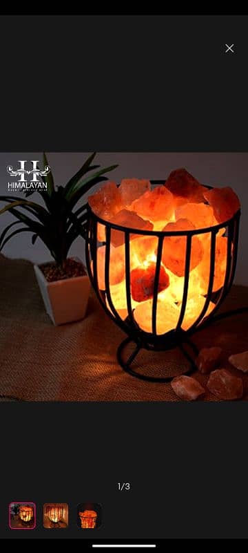 Salt lamp | fresh peice | LAMP 6