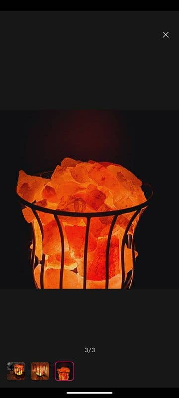 Salt lamp | fresh peice | LAMP 8