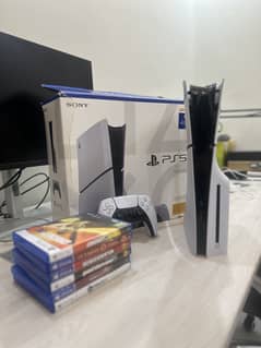 PlayStation 5 slim mint condition