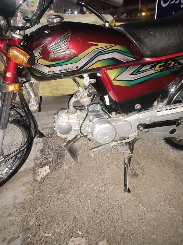 I'm sale for Honda CD 70 22 23 modal 0