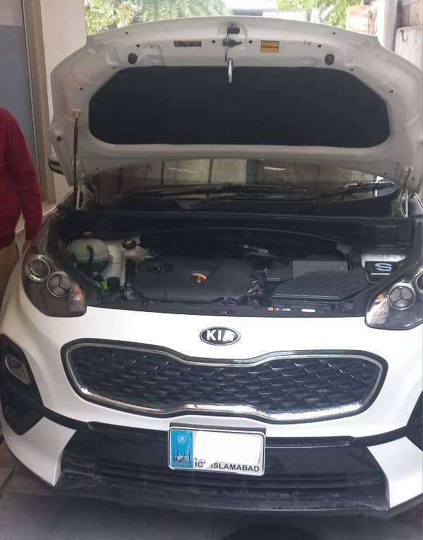 KIA Sportage AWD 2021, neat and clean, is available for sale. 11