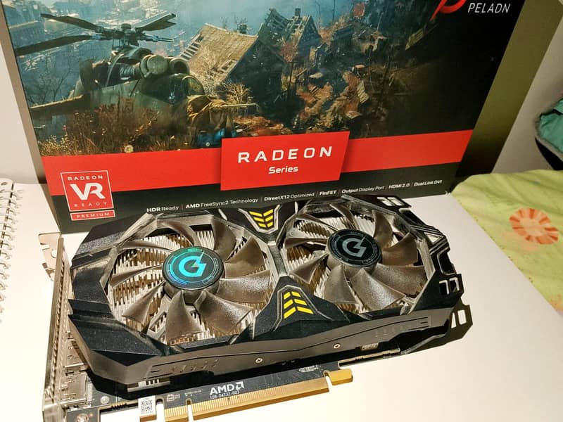 Radeon RX580 2048sp 8GB DDR5 1