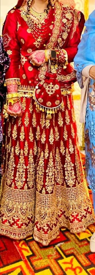 Bridal lehnga for sale at a very reasonable price 2