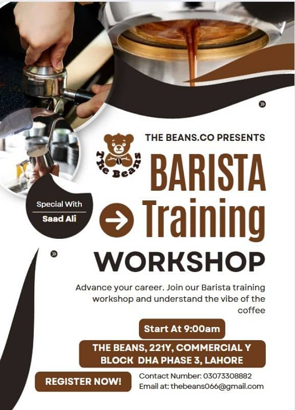 Barista and Barmen training 0