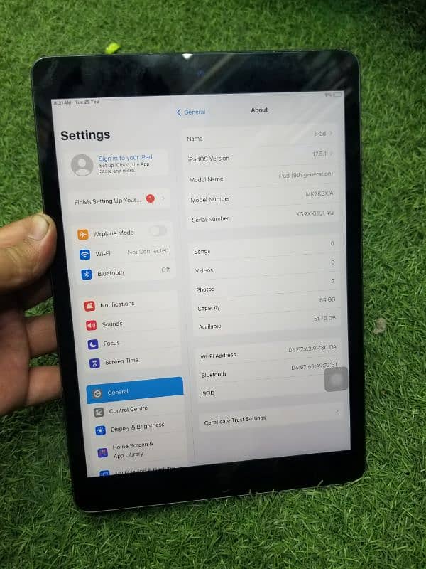 Ipad 9 64gb wifi 3