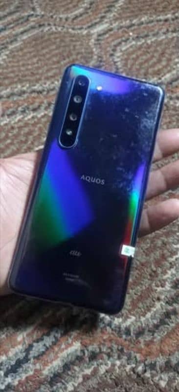 Aquos R5G 12/256 pta official aproved best betry only panal damag 1