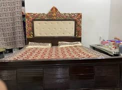 Bed in good qwality made up with good wood