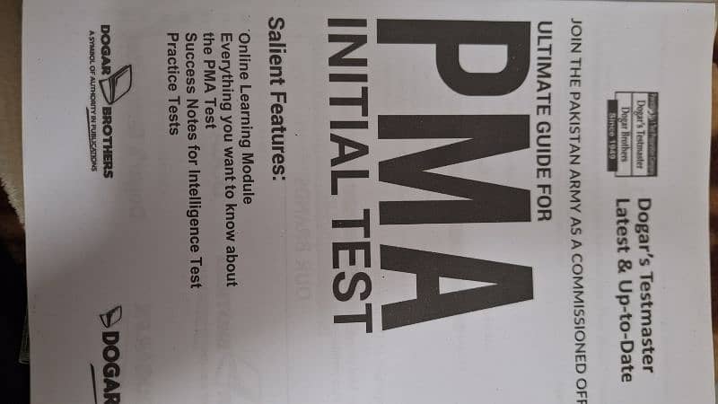 Pma initial + Issb prep book 4