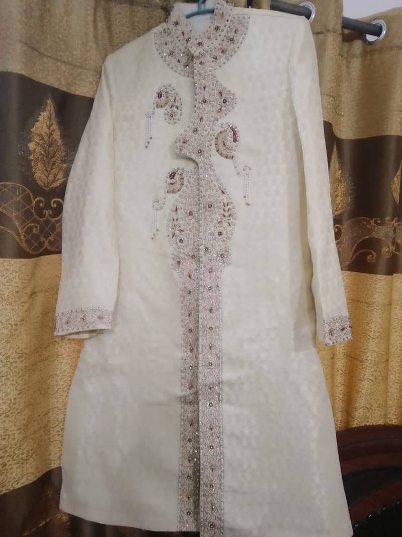 A single time used sherwani and khoosa for sale 1