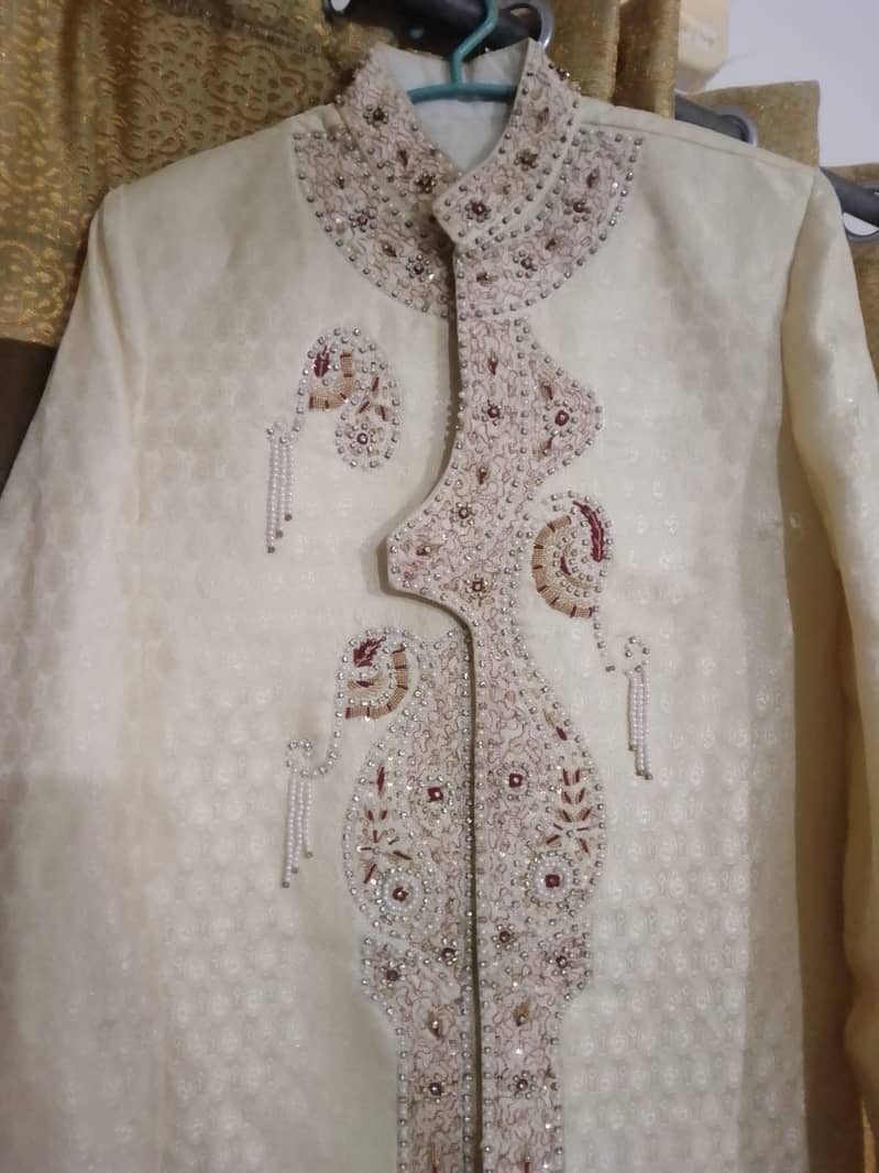 A single time used sherwani and khoosa for sale 2