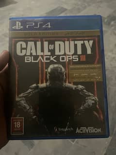 Call of duty black ops 3 for playstasion 4/5 both