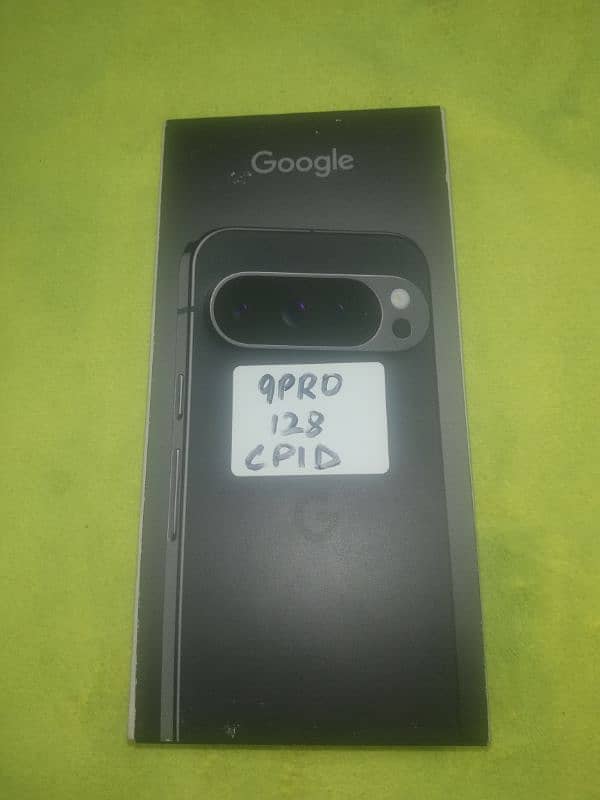 Google pixel 9 pro black 128 gb pta 1