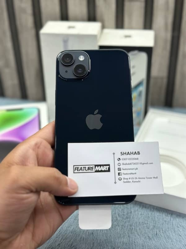 14 Plus JV 128GB Under Apple Warranty Black Colour 6