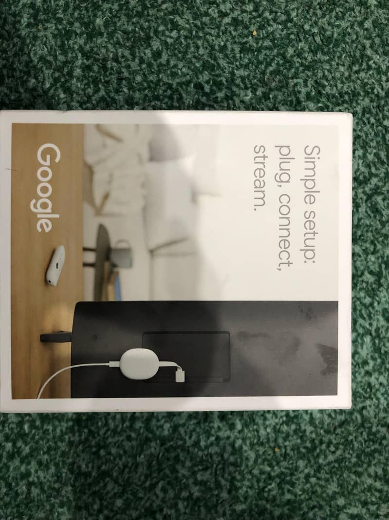 Brand new chromecast with google Tv Entertainment stick . Sealed pack 1